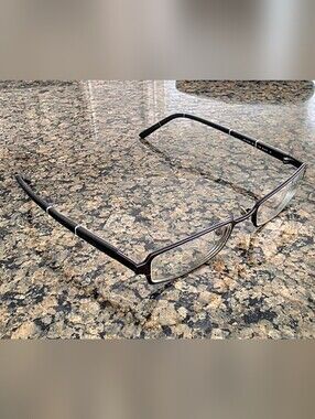 Helium Paris eyewear Italy HE 4004E Black 48-18-135 Full Rim Eyeglasses Frames